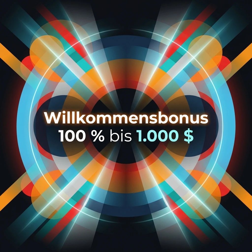 Willkommensbonus 100 % bis 1.000 $